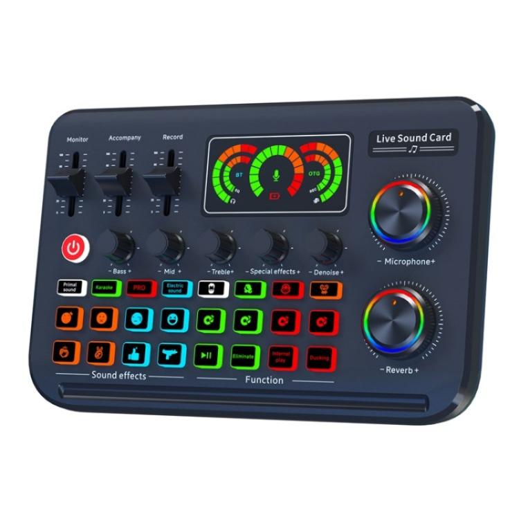F996 Max Live Streaming / Gaming / Canto Mixer audio Scheda audio microfono USB, F996 Max F996 Max Live Streaming / Gaming / Canto Mixer audio Scheda audio microfono USB, F996 Max